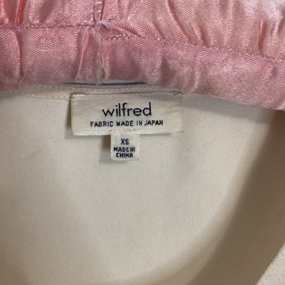 ARITZIA Wilfred Silk Faustine Blouse Sleeveless Tank Open Back XS - Picture 2 of 5